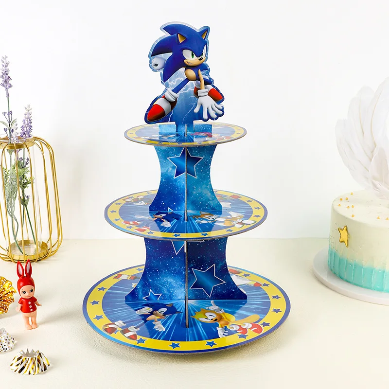 Event Supplies - Anime Sonic Birthday Party Cake Rack