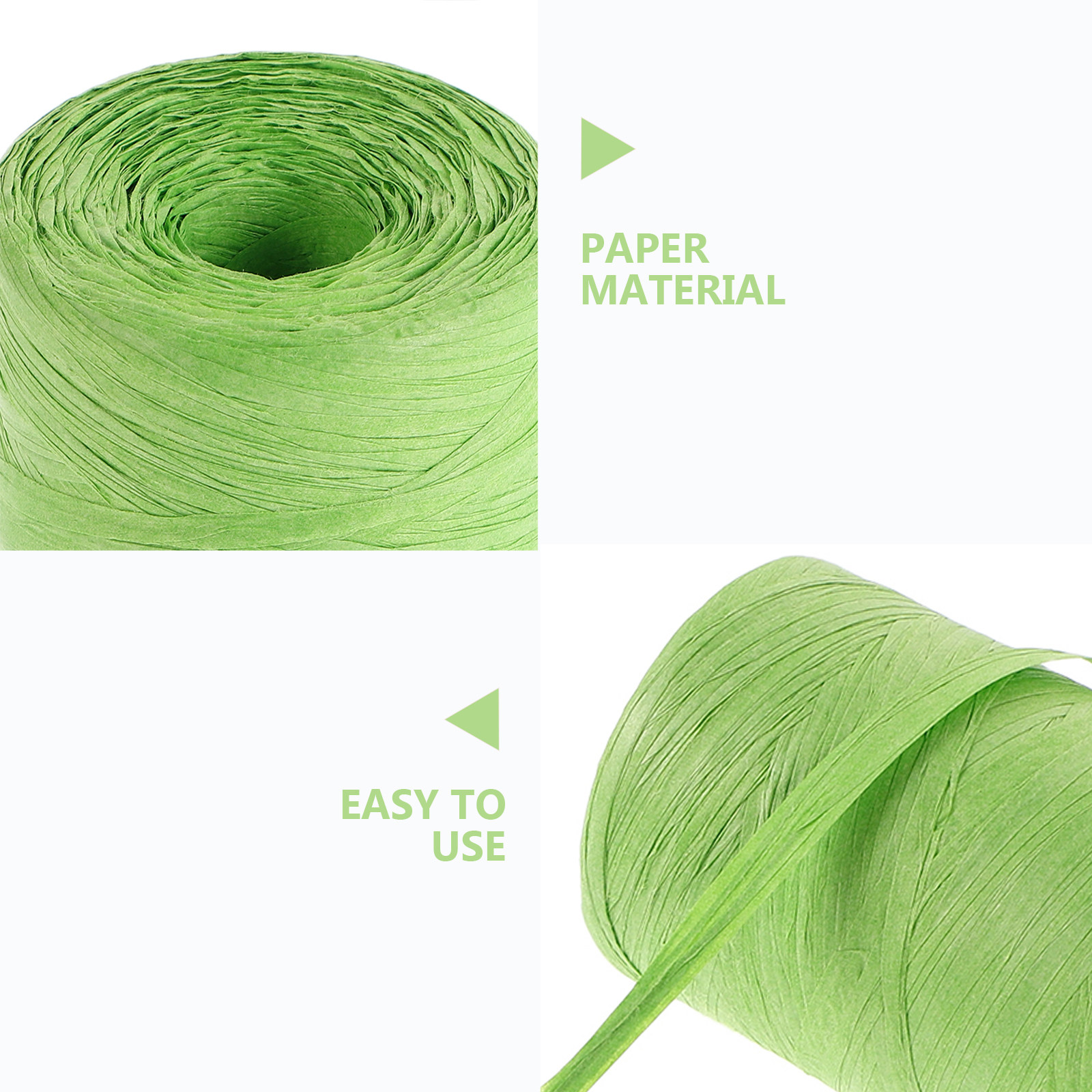 Raffia Paper Ribbon Colored Pa - огляд і ціна Papercraft Supply Ribbon