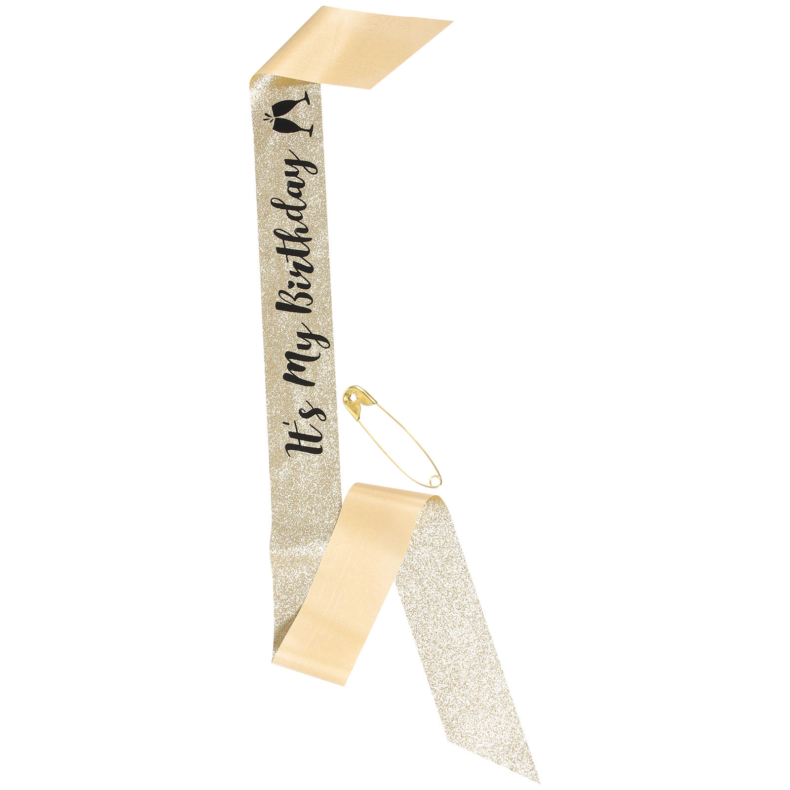 1Pcs Glitter Birthday Sash Sho - огляд і ціна Birthday Sash Glitter
