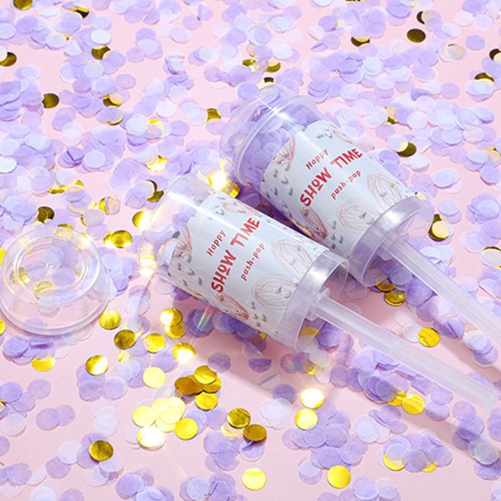 1Pcs Bridal Shower Colorful Bi - огляд і ціна Confetti Cannon Tube