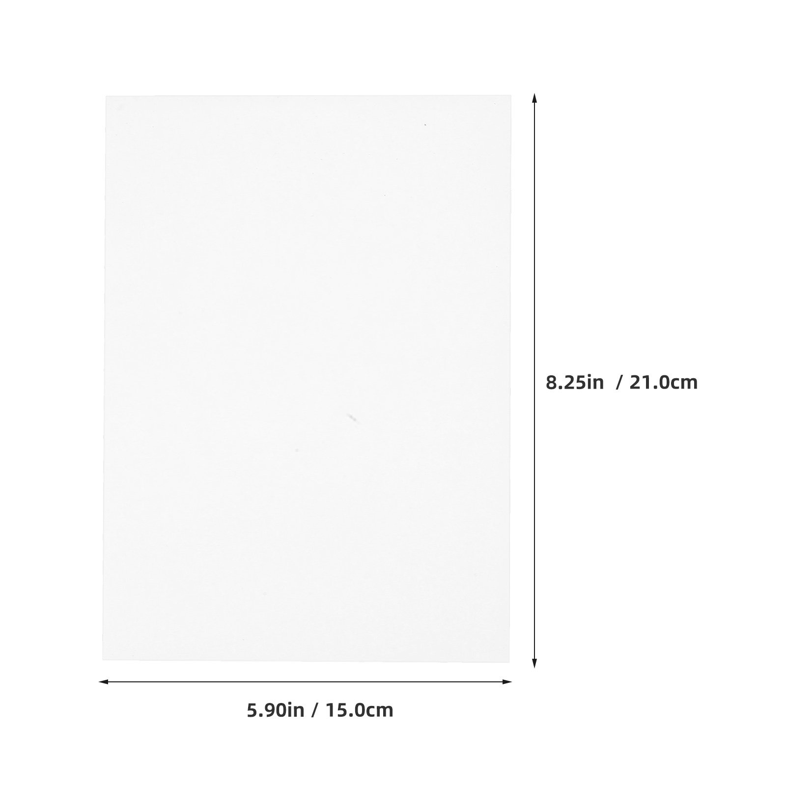50Pcs A5 Thick White Cardstock - огляд і ціна Papercraft Supply Invitation