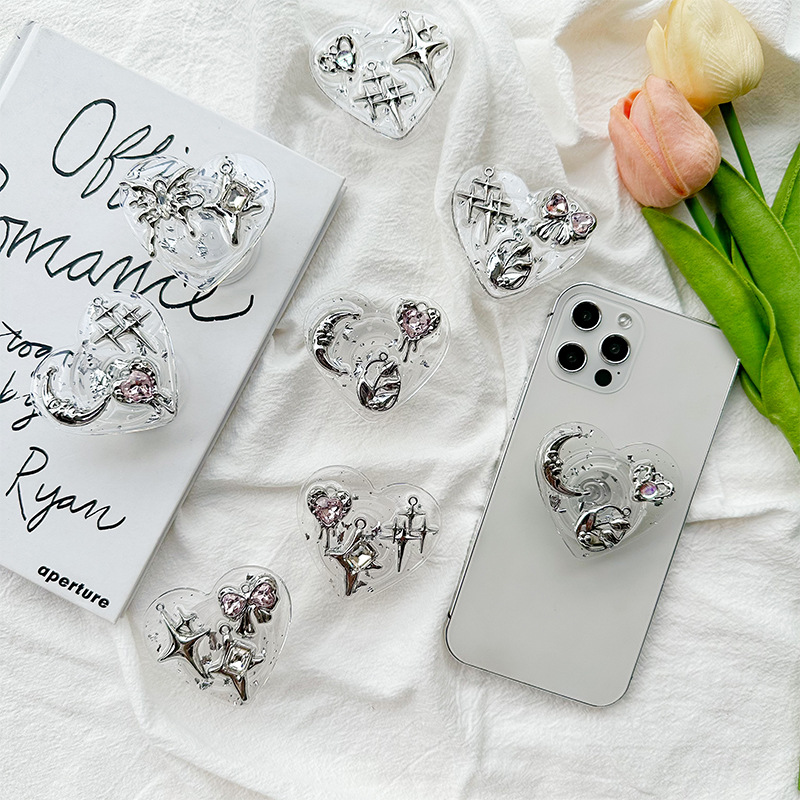 Clear Heart Phone Grip Holder  - огляд і ціна Event Support