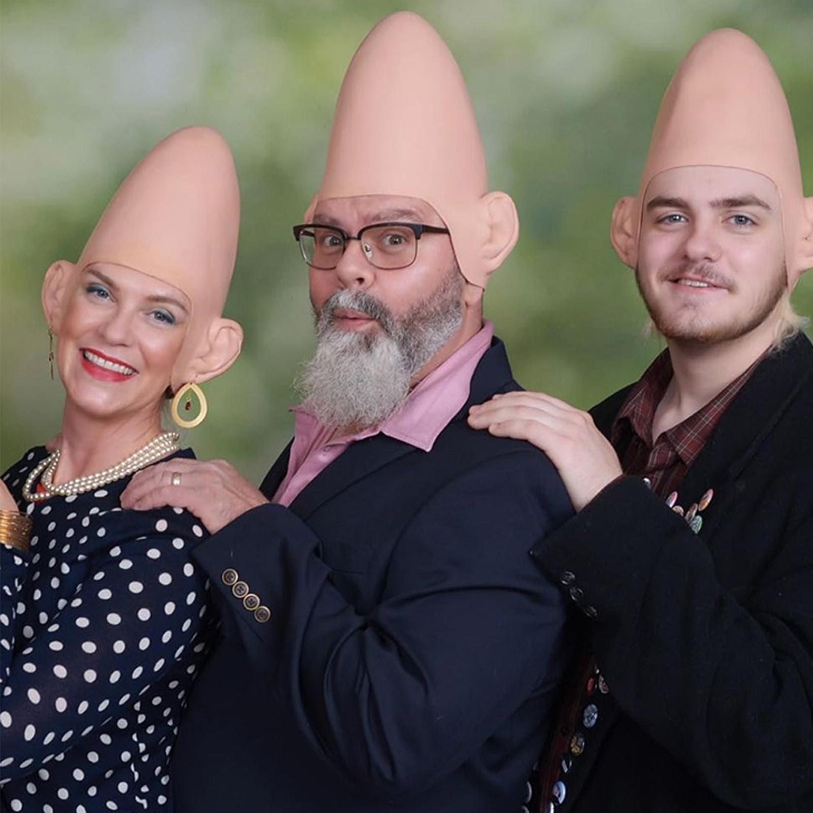 halloween Alien Cone Bald Head - огляд і ціна Party Hat Cone