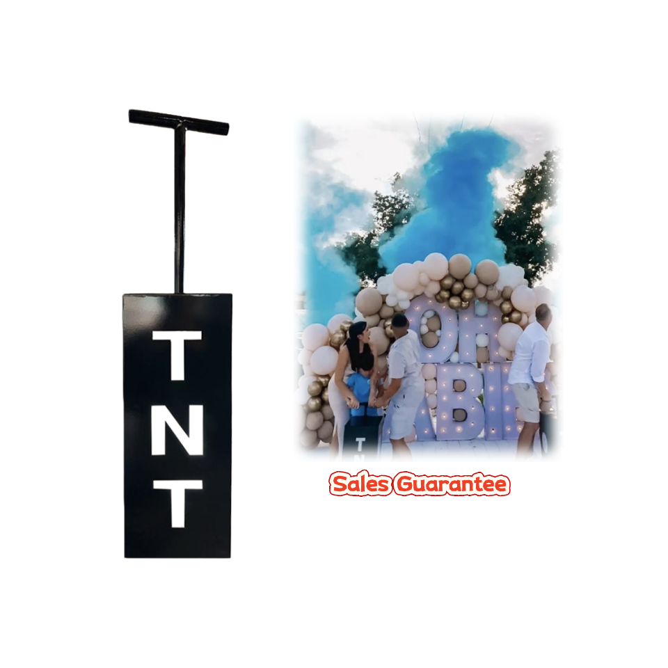 TNT Control Cannon Gender Reve - огляд і ціна Confetti Cannon Tube