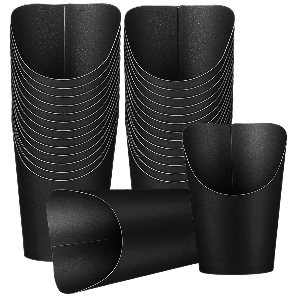 50Pcs Kraft Paper French Fry C - огляд і ціна Plastic Cup 50Pcs