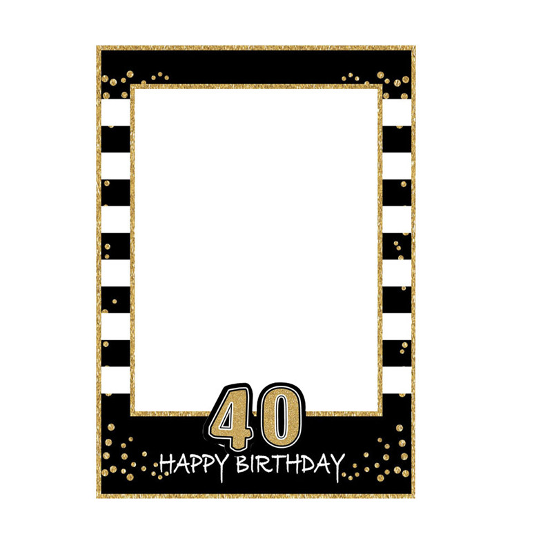 1 16 18 21 30 35 40 50 60 Birt - огляд і ціна Photo Booth Frame