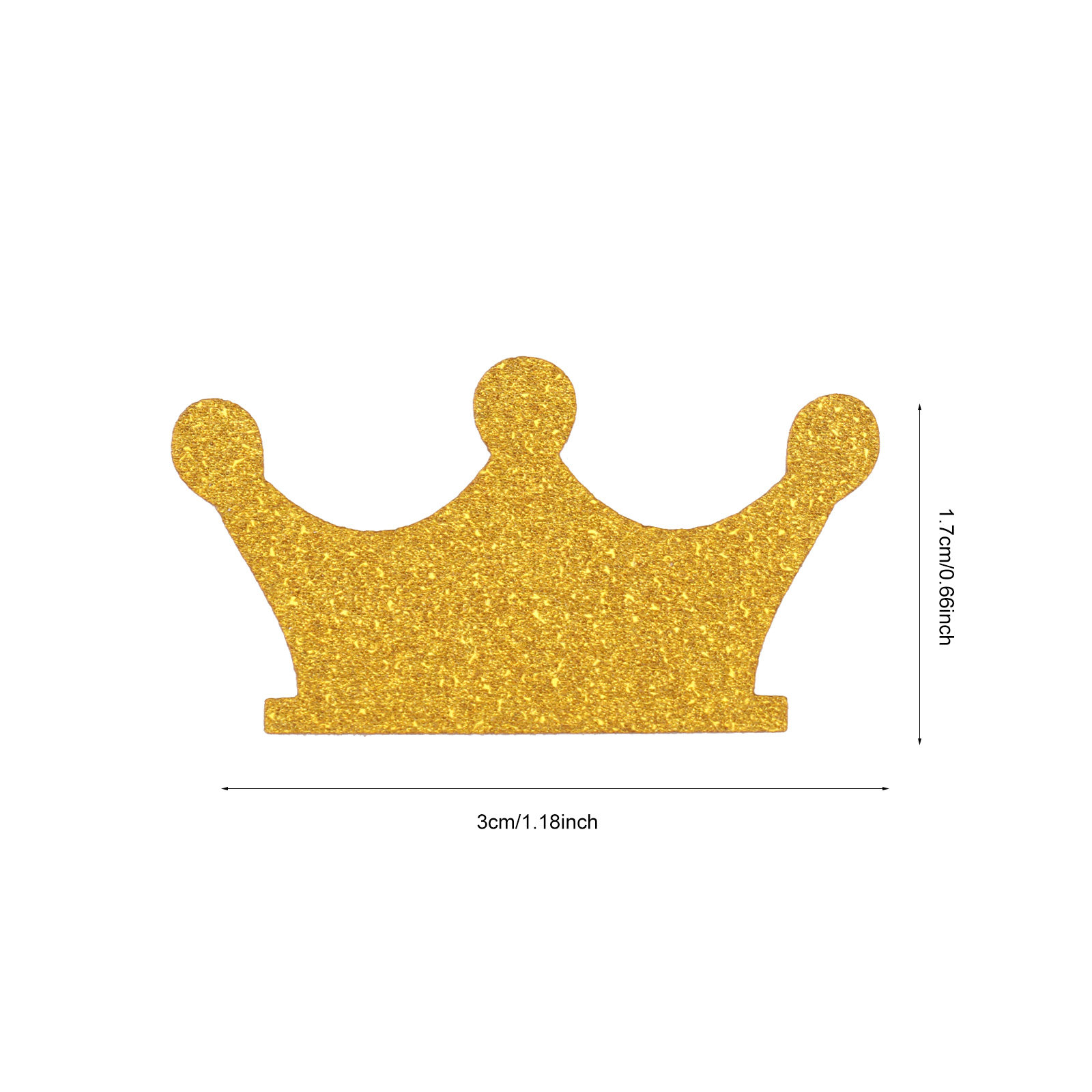 200Pcs Double Sided Crown Conf - огляд і ціна Papercraft Supply Confetti
