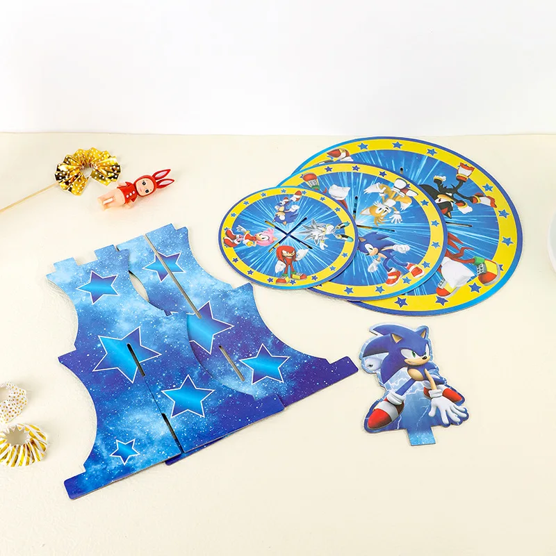 Anime Sonic Birthday Party Cak - огляд і ціна Event Supplies