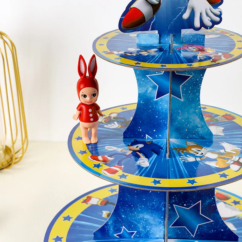Anime Sonic Birthday Party Cak - огляд і ціна Event Supplies